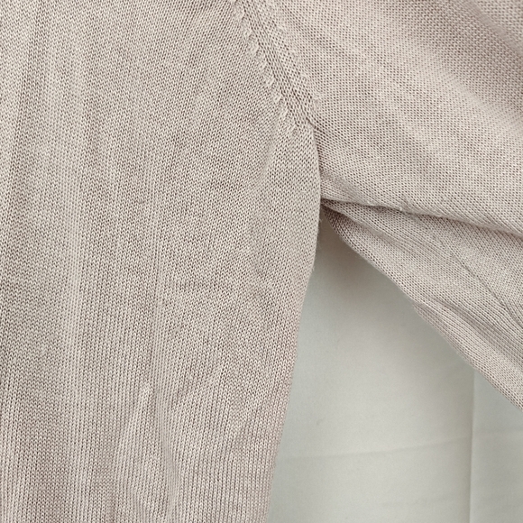 Lululemon Bring It Backbend Sweater Women 10 Pullover Pink Cashmere Open Back - Picture 10 of 15